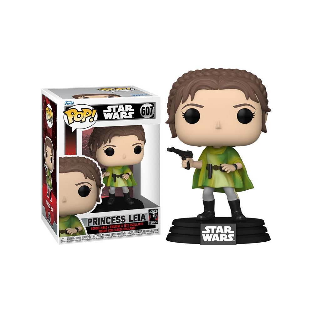 Star Wars: Return of the Jedi 40th Anniversary Funko Pop Vinyl: Leia Star Wars: Return of the Jedi 40th Anniversary Funko Pop Vinyl: Leia
