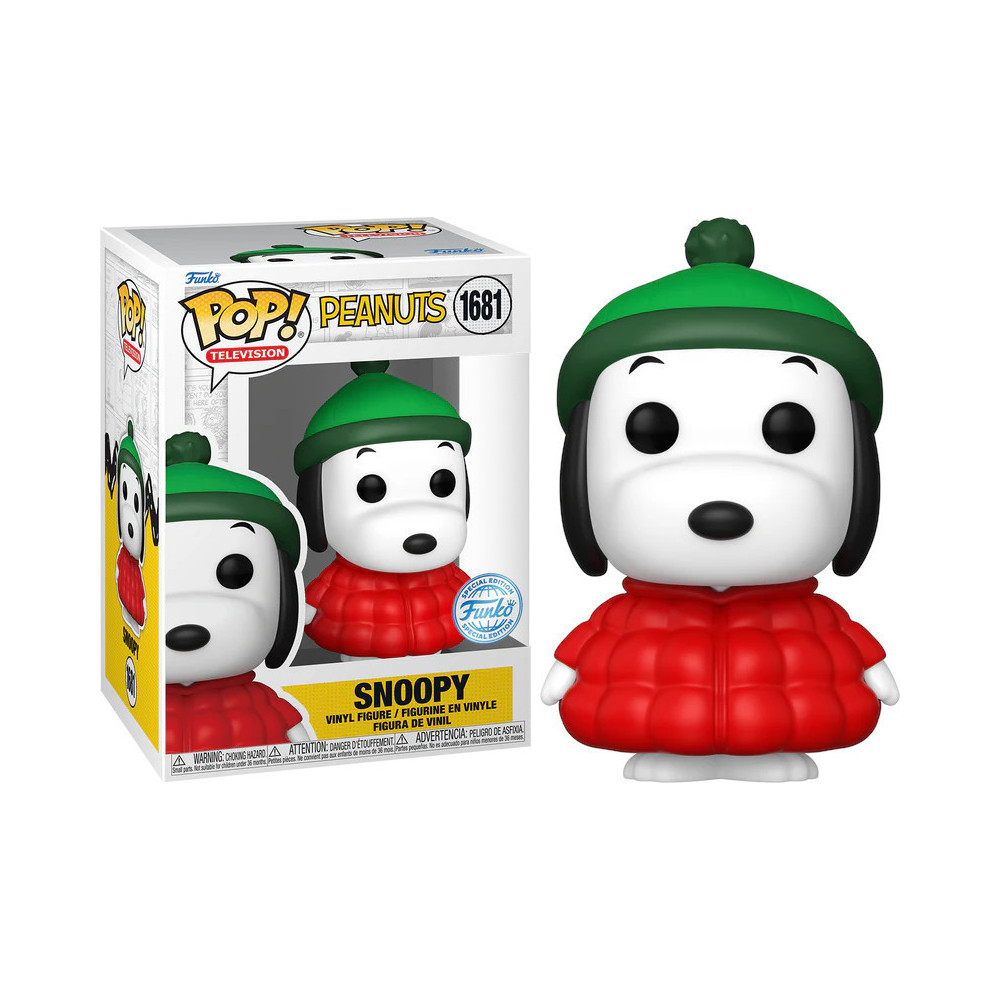 Peanuts Funko Pop Vinyl: Snoopy In Coat Peanuts Funko Pop Vinyl: Snoopy In Coat