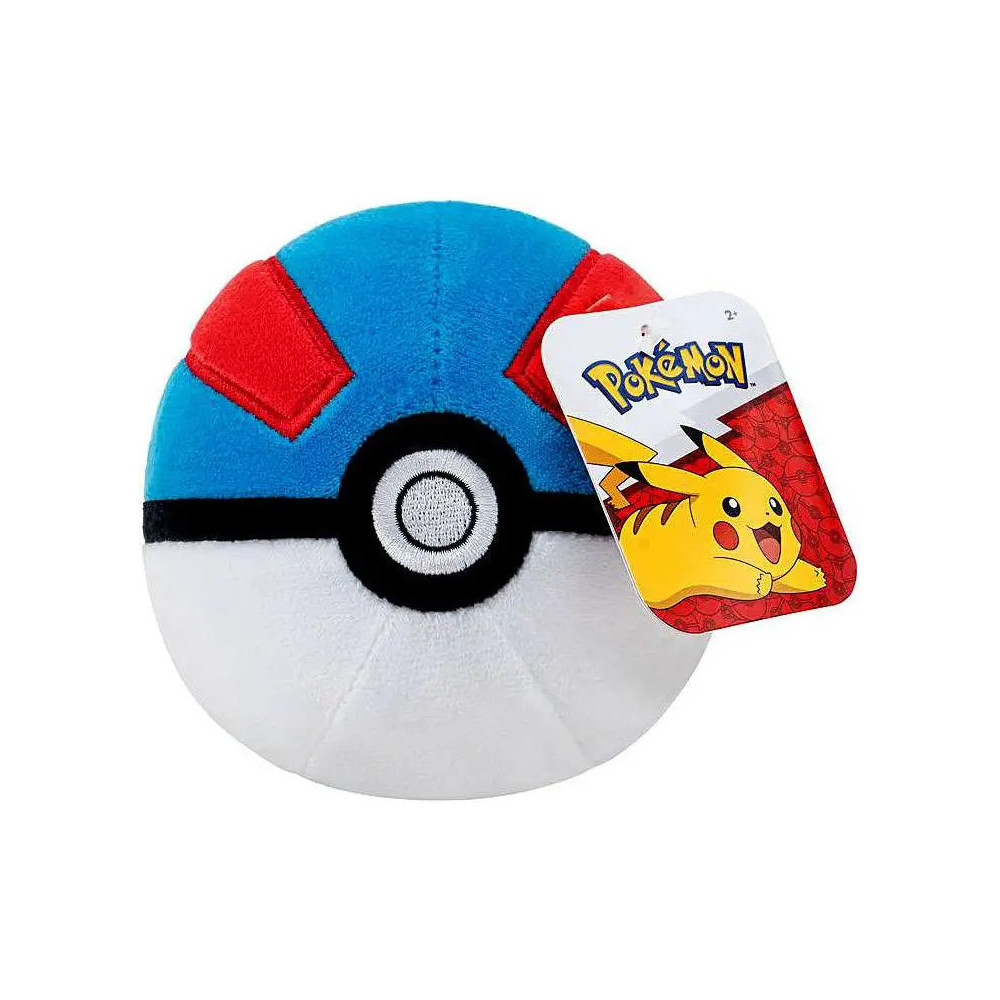 Pokemon Pluche - Great Ball (Jazwares) Pokemon Pluche - Great Ball (Jazwares)