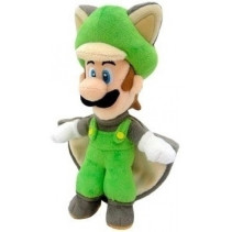 Super Mario Pluche - Flying Squirrel Luigi (23cm)