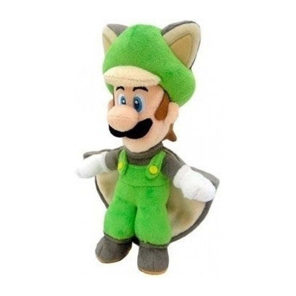 Super Mario Pluche - Flying Squirrel Luigi (23cm) Super Mario Pluche - Flying Squirrel Luigi (23cm)
