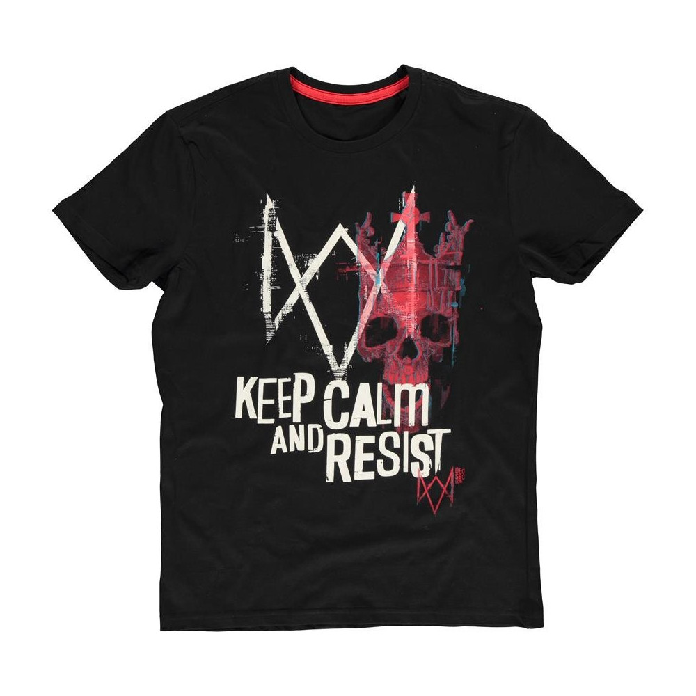Watch Dogs: Legion - Keep Calm And Resist - Men's T-shirt Watch Dogs: Legion - Keep Calm And Resist - Men's T-shirt