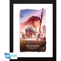 Horizon Forbidden West Framed Print - Raw Materials