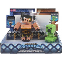 Minecraft Legends 2 Pack - Creeper vs Piglin Bruiser
