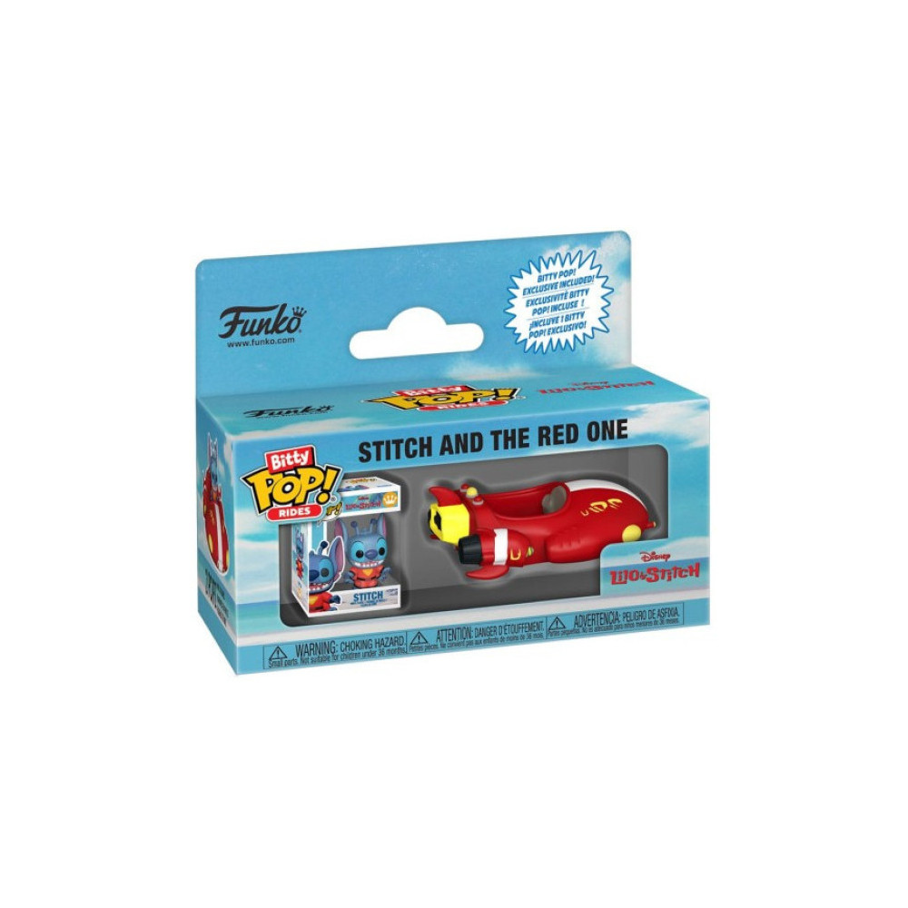 Lilo and Stitch Funko Bitty Pop! Rides: Stitch and The Red One Lilo and Stitch Funko Bitty Pop! Rides: Stitch and The Red One