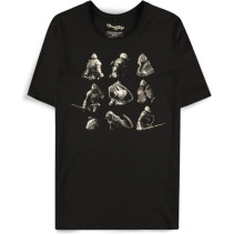 Demon's Souls - Knight Poses Men's Short Sleeved T-shirt