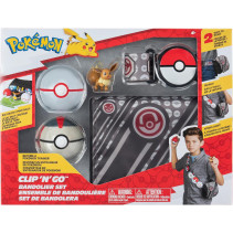 Pokemon Clip 'N Go Bandolier Set - Eevee (Timer/Premier Ball)