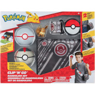 Pokemon Clip 'N Go Bandolier Set - Eevee (Timer/Premier Ball)