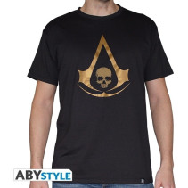 Assassin's Creed - AC 4 Golden Crest Men's T-shirt Black