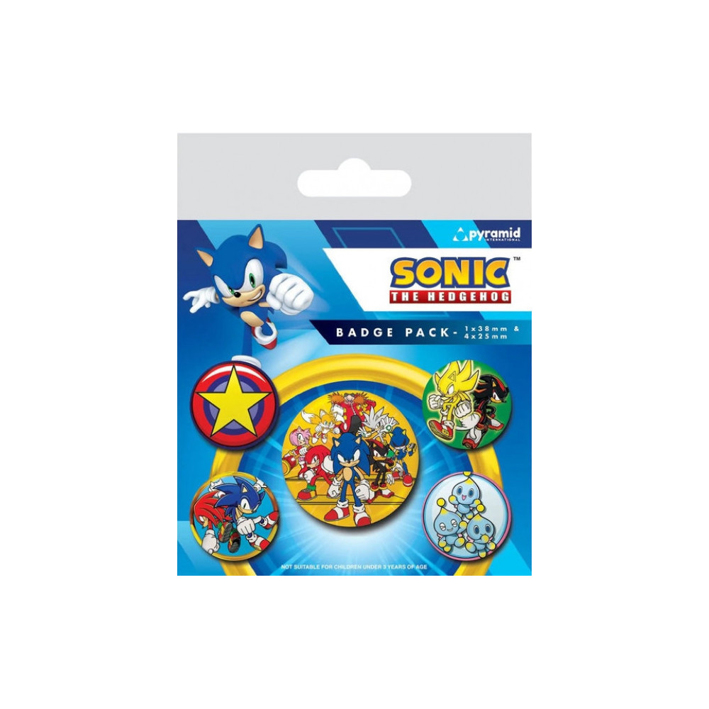 Sonic the Hedgehog Badge Pack