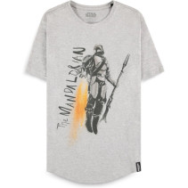 The Mandalorian - Men's Grey Short Sleeved T-shirt
