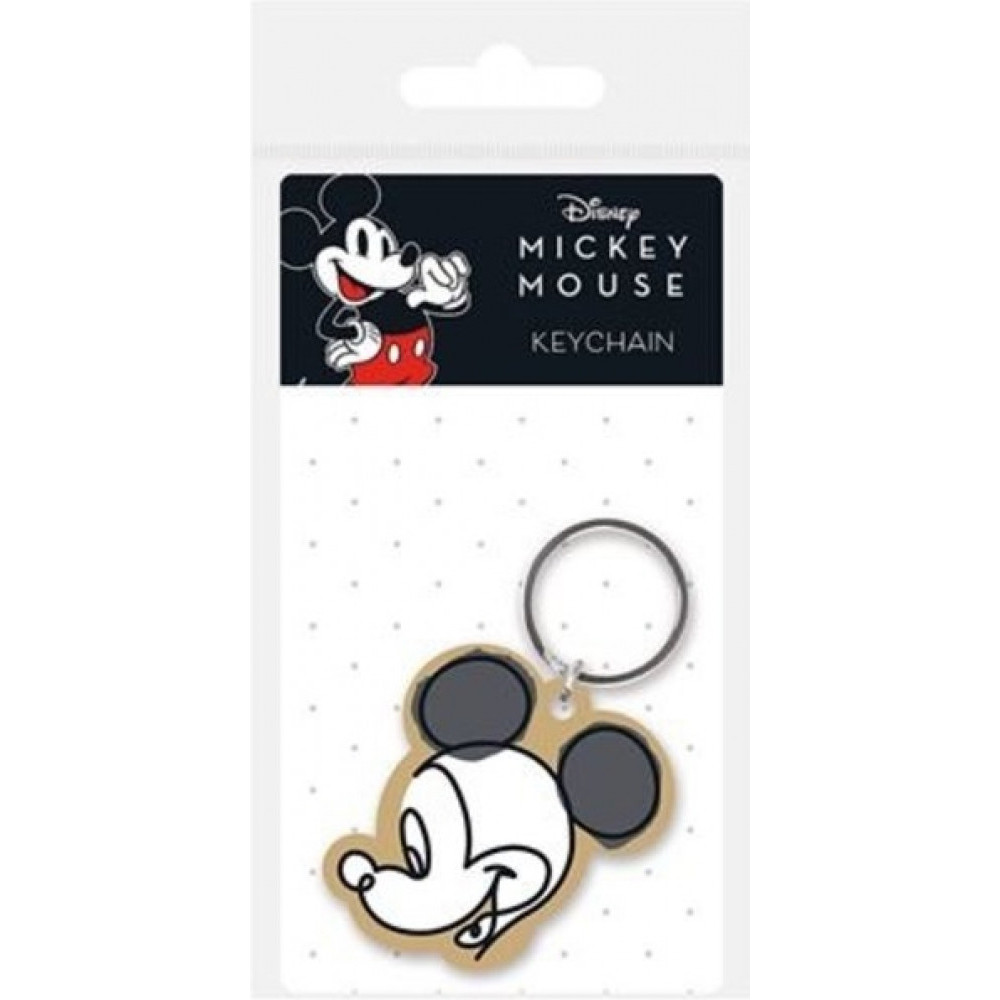 Disney - Mickey Mouse Rubber Keychain Disney - Mickey Mouse Rubber Keychain