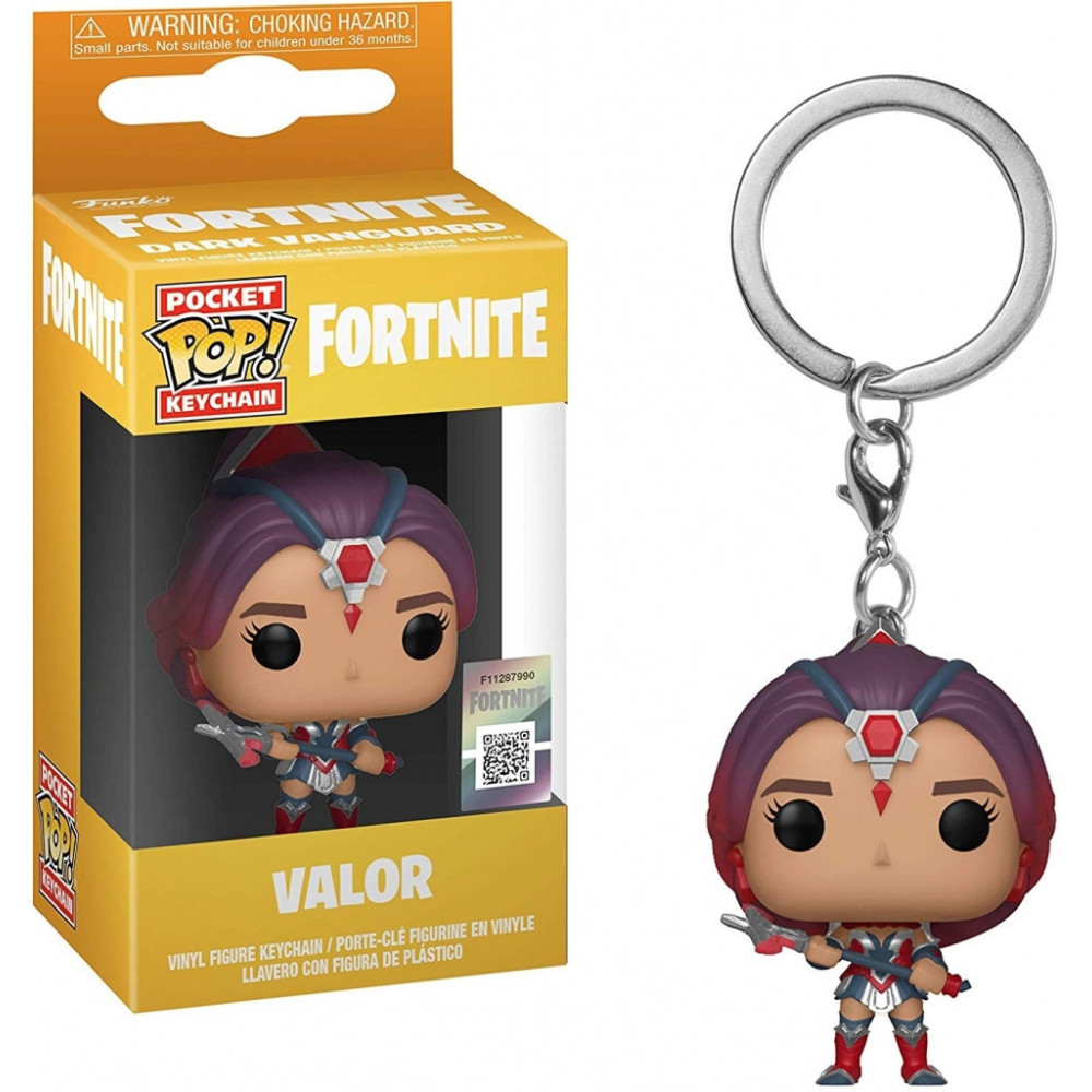 Fortnite Pocket Pop Keychain - Valor Fortnite Pocket Pop Keychain - Valor