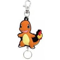 Pokemon Rubber Reel Keychain - Charmander