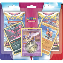 Pokemon TCG Booster 2-pack (Galarian Moltres, Articuno & Zapdos)