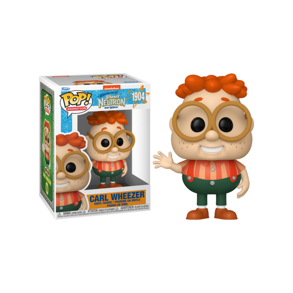 The Adventures of Jimmy Neutron Funko Pop Vinyl: Carl Wheezer The Adventures of Jimmy Neutron Funko Pop Vinyl: Carl Wheezer