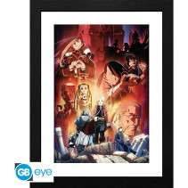 Fullmetal Alchemist Framed Print - Allies and Enemies