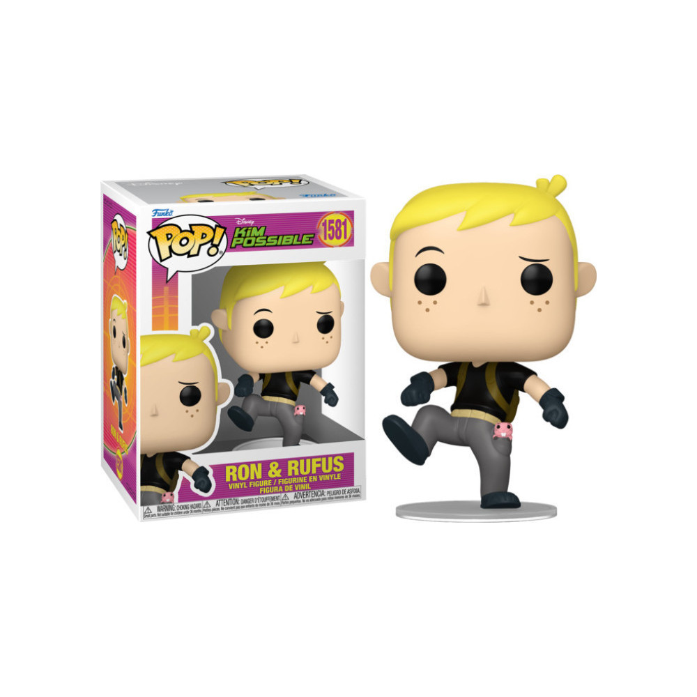 Kim Possible Funko Pop Vinyl: Ron & Rufus Kim Possible Funko Pop Vinyl: Ron & Rufus