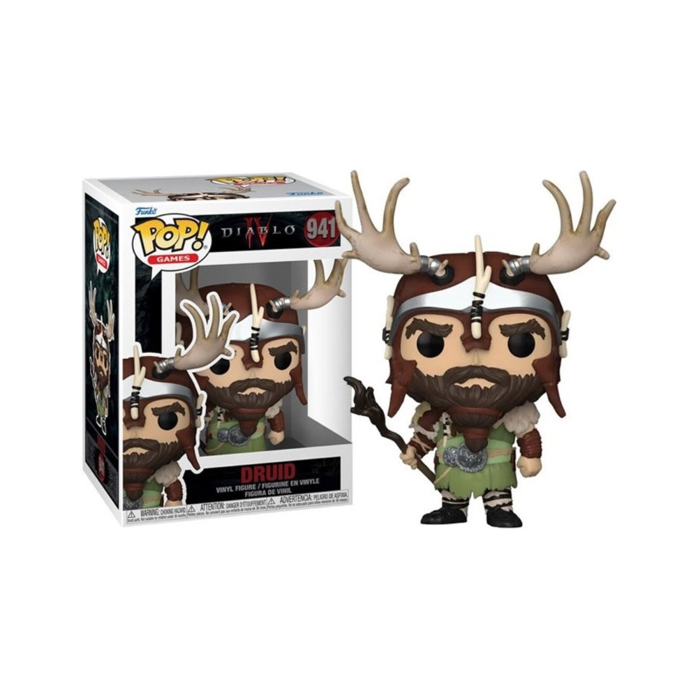 Diablo 4 Funko Pop Vinyl: Druid Diablo 4 Funko Pop Vinyl: Druid