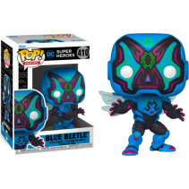 DC Super Heroes Dia de los Muertos Funko Pop Vinyl: Blue Beetle