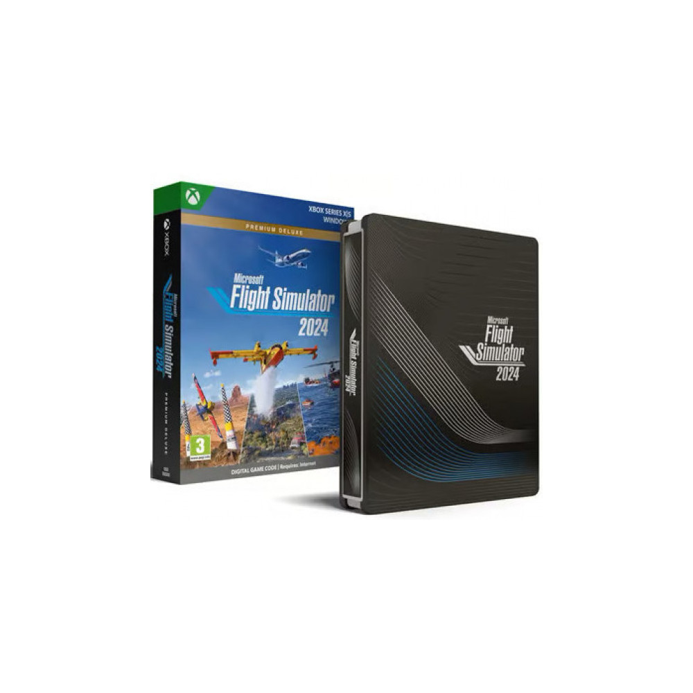 Microsoft Flight Simulator 2024 Premium Deluxe Steelbook Edition