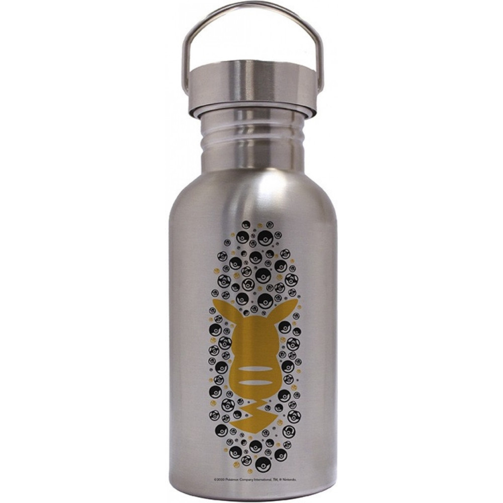 Pokemon - Pikachu Steel Canteen Bottle Pokemon - Pikachu Steel Canteen Bottle