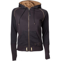 Assassin's Creed Syndicate Black Zipped Hoodie Women