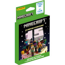 Minecraft 3 Sticker Eco Blister Pack