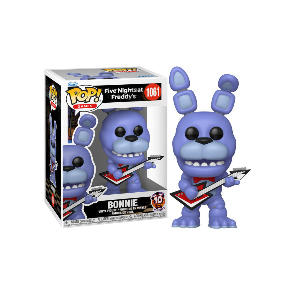 Five Nights at Freddy's 10th Annivesary Funko Pop Vinyl: Bonnie Five Nights at Freddy's 10th Annivesary Funko Pop Vinyl: Bonnie