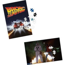 Back to the Future Puzzle - Double Sided Jigsaw (250 pieces)