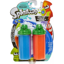 World of Nintendo - Splatoon Splatter Shot Ink Blaster Soaker Refill 2-Pack (Blue/Orange)