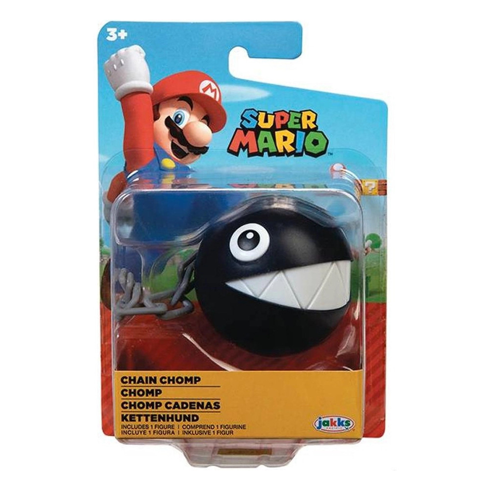 Super Mario Mini Action Figure - Chain Chomp Super Mario Mini Action Figure - Chain Chomp