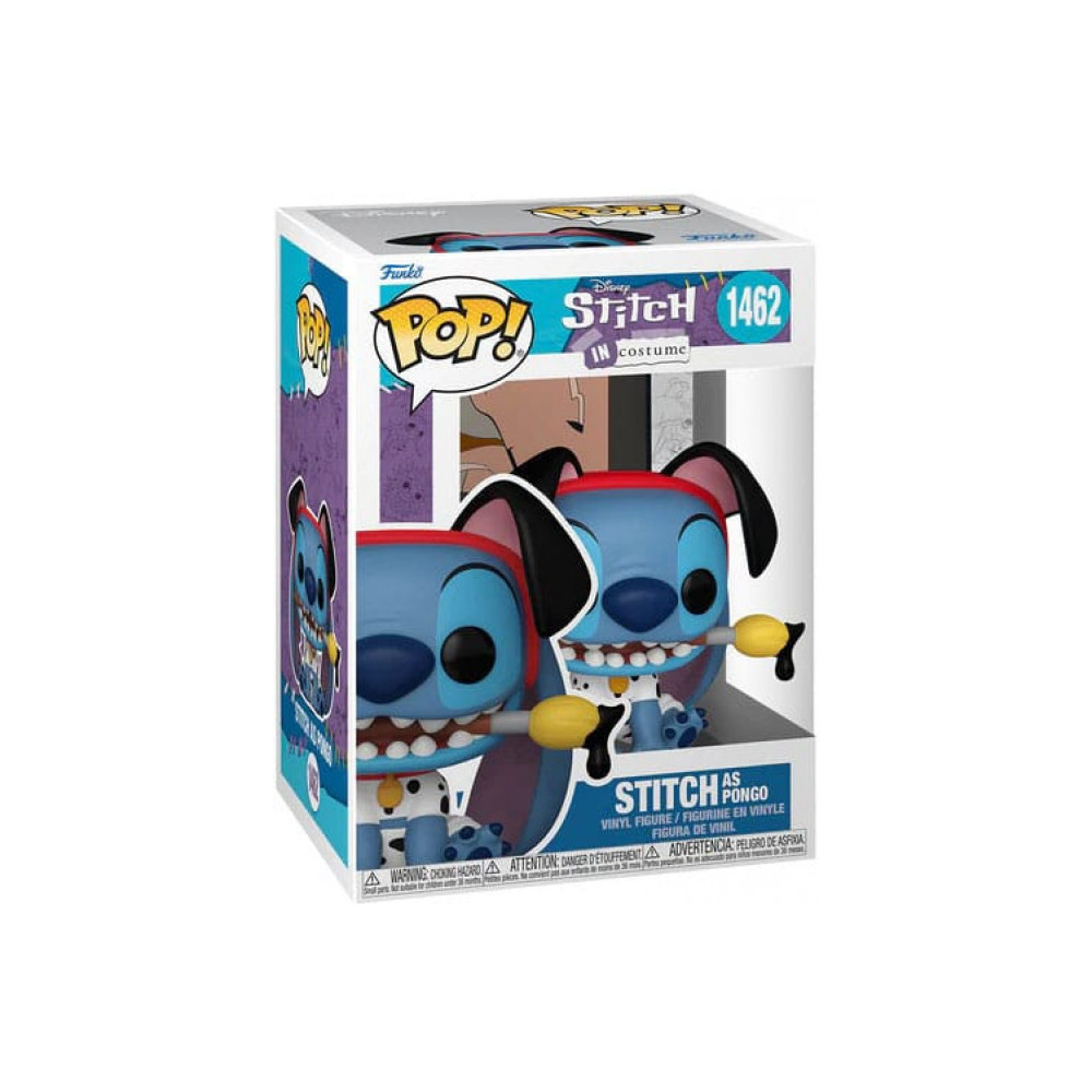 Disney Stitch Costume Funko Pop Vinyl: 101 Dalmatians Pongo Disney Stitch Costume Funko Pop Vinyl: 101 Dalmatians Pongo