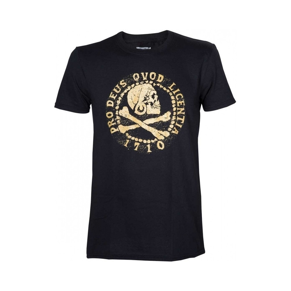 Uncharted 4 - Pro Deus Qvod Licentia T-shirt Uncharted 4 - Pro Deus Qvod Licentia T-shirt