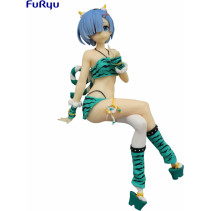 Re:Zero Starting Life in Another World Noodle Stopper Figure - Demon outfit Rem