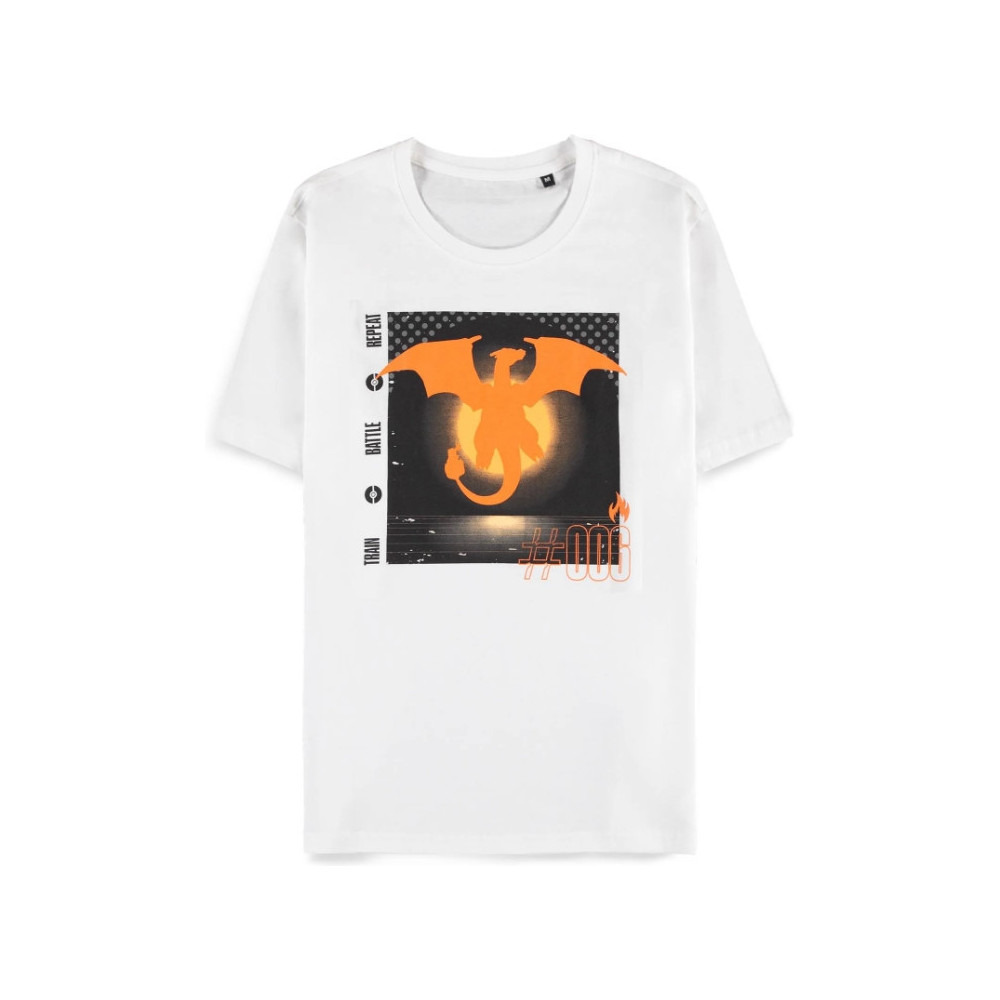 Pokémon - Charizard - Men's Short Sleeved T-shirt Pokémon - Charizard - Men's Short Sleeved T-shirt