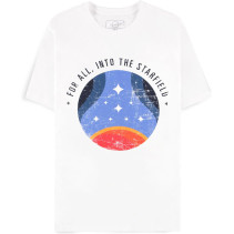Starfield - For All Into the Starfield Men's Short Sleeved T-shirt