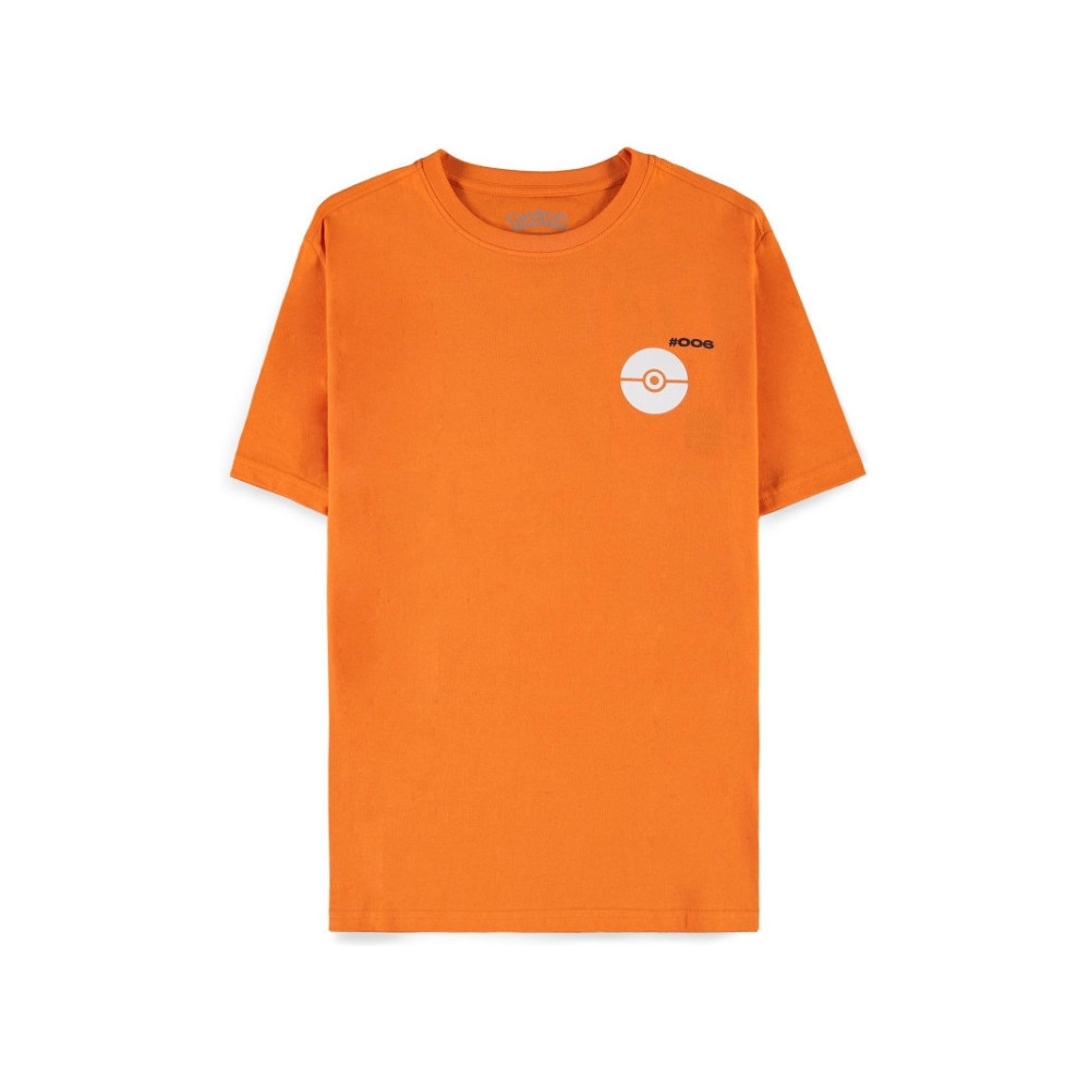 Pokémon - Charizard - Orange Men's Short Sleeved T-shirt Pokémon - Charizard - Orange Men's Short Sleeved T-shirt