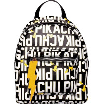 Pokemon - Pikachu Lettering Mini Backpack - Zwart