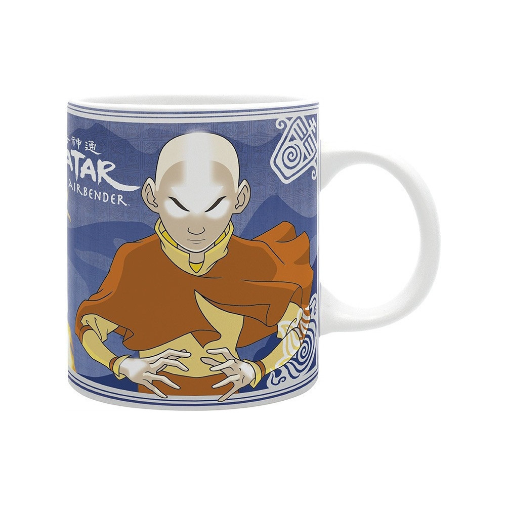 Avatar the Last Airbender Mug - Aang and the Group Avatar the Last Airbender Mug - Aang and the Group