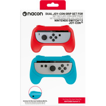 Nacon Nintendo Switch 2 Joy-Con Grip Set (Rood/Blauw)