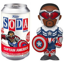 Marvel The Falcon and the Winter Soldier Funko Vinyl Soda: Captain America