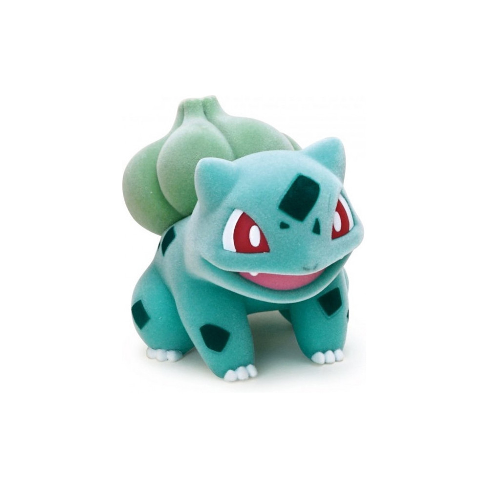 Pokemon Deluxe Flocked Doll Figure - Bulbasaur Pokemon Deluxe Flocked Doll Figure - Bulbasaur