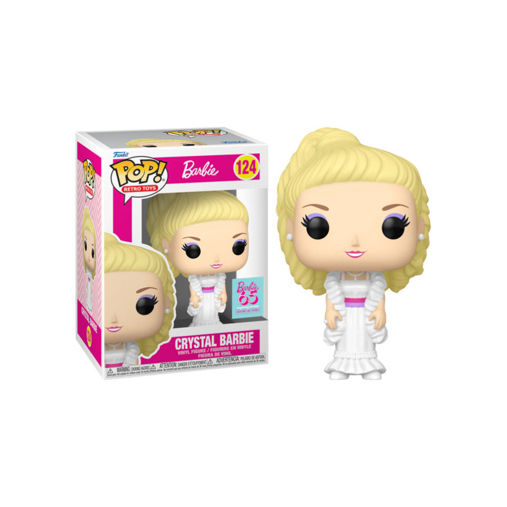 Barbie 65th Anniversary Funko Pop Vinyl: Crystal Barbie Barbie 65th Anniversary Funko Pop Vinyl: Crystal Barbie