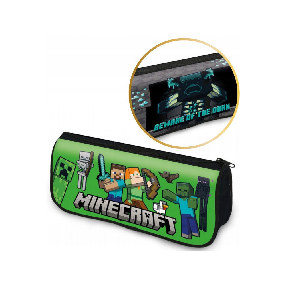 Minecraft Pencilcase - Beware of the Dark Minecraft Pencilcase - Beware of the Dark