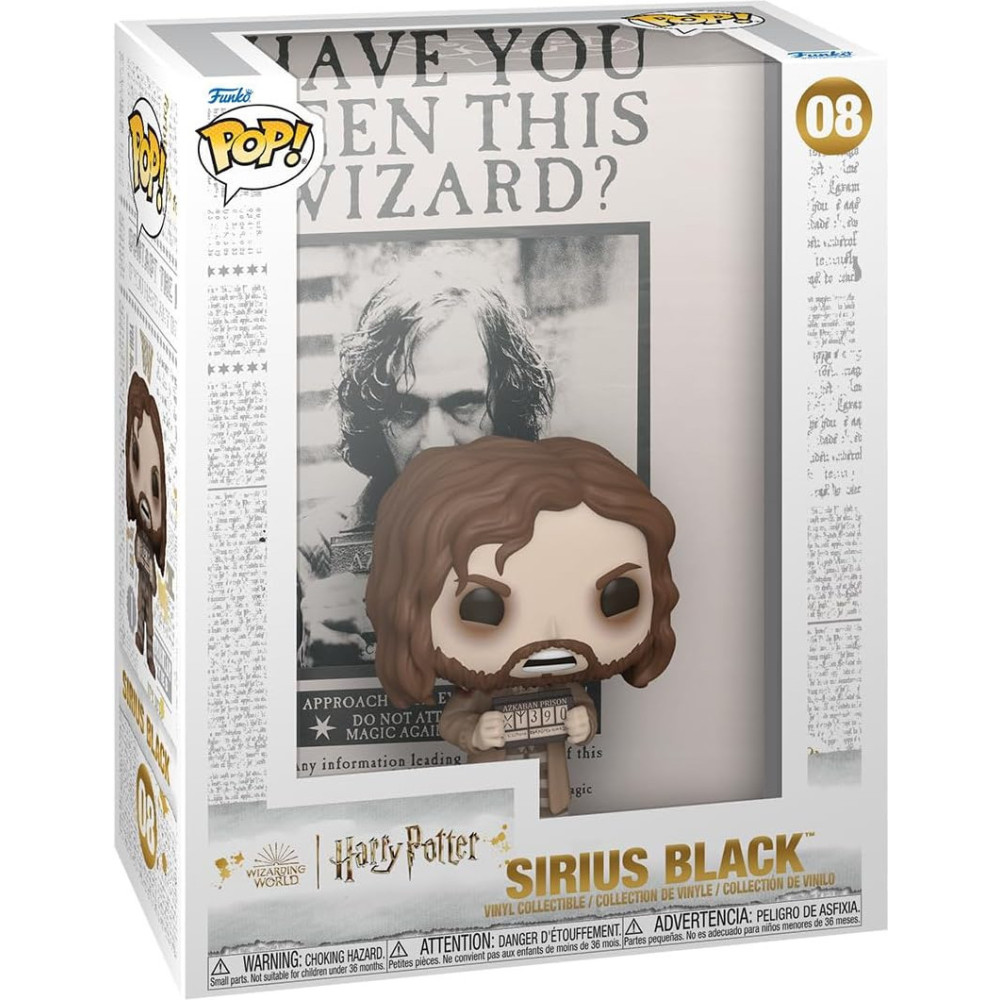 Harry Potter: Prisoner of Azkaban Funko Pop! Vinyl: Poster with Sirius Black Harry Potter: Prisoner of Azkaban Funko Pop! Vinyl: Poster with Sirius Black