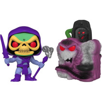 Masters of the Universe Funko Pop Vinyl: Skeletor With Snake Mountain