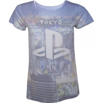 PlayStation - Ladies All Over Print T-Shirt
