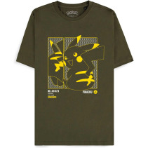Pokémon - Green Pikachu Men's Short Sleeved T-shirt