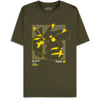 Pokémon - Green Pikachu Men's Short Sleeved T-shirt
